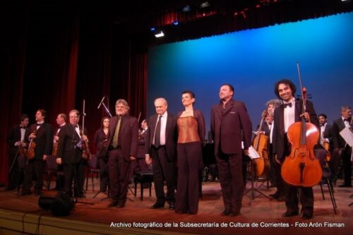 Con Orquesta Filiberto - Corrientes 2010